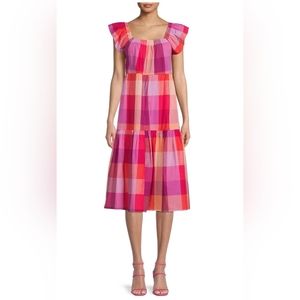 Time and Tru pink plaid sundress